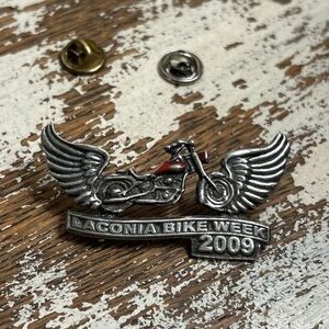 2009 Laconia, New Hampshire NH Bike Motorcycle Week Pin Lapel
